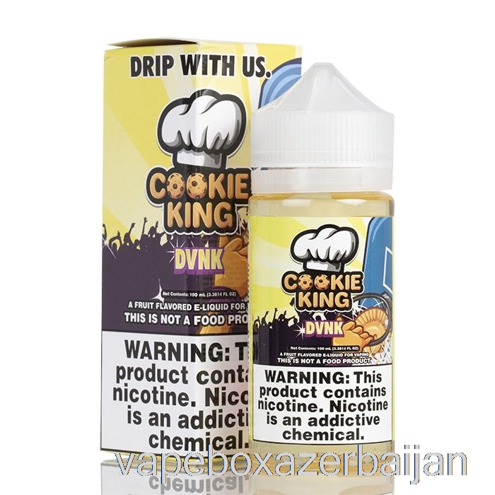 Vape Azerbaijan DVNK - Cookie King - 100mL 0mg